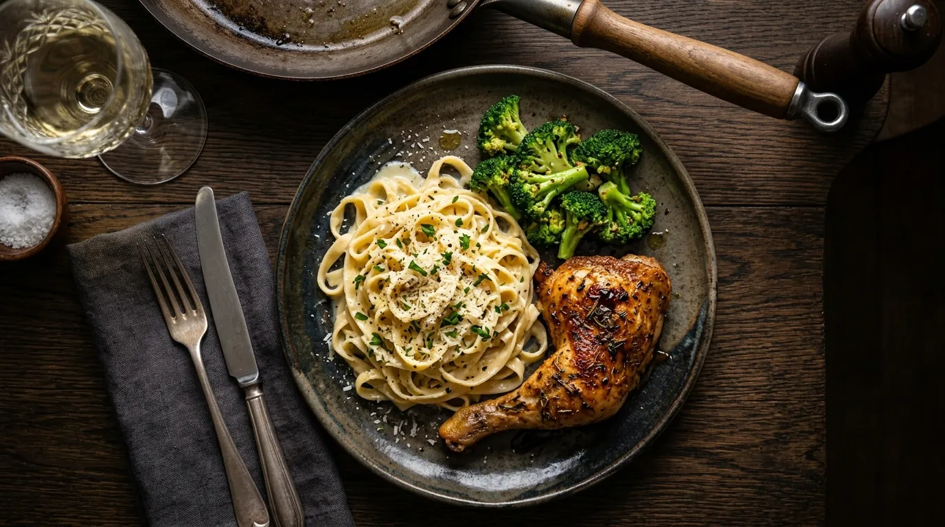 Kippenbouten uit de Carbon Steel Pan — hero afbeelding